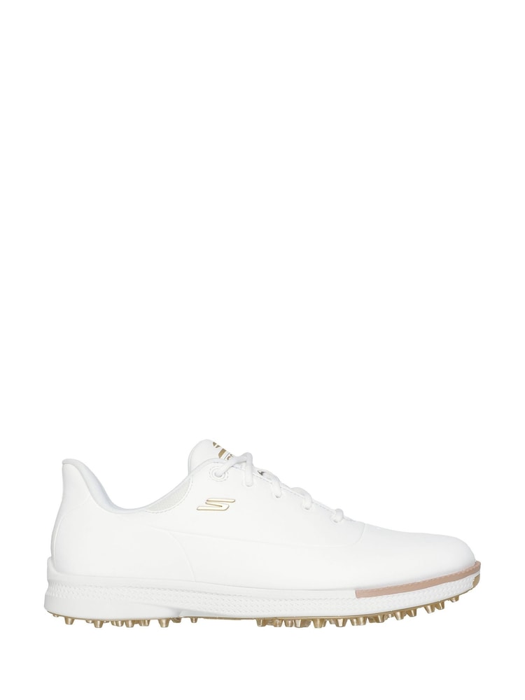 Skechers White Go Golf Jasmine Trainers 2 Gf - Image 1 of 5