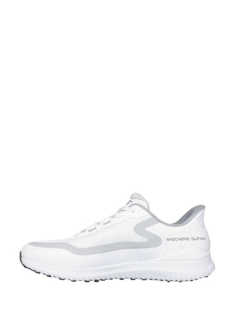 Skechers White Go Golf Flight Trainers - Image 2 of 5
