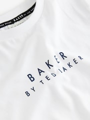 Baker by Ted Baker Navy Varsity Jacket T-Shirt and Shorts Set - Image 15 of 17