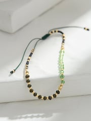 FatFace Green Bead Bracelet - Image 2 of 2
