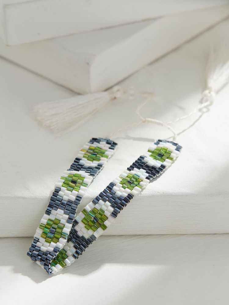FatFace White Woven Bracelet - Image 2 of 2