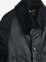 Barbour Navy Kids Bedale Coat - Image 3 of 3