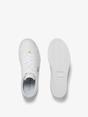 Lacoste Lerond Pro Leather White Trainers - Image 5 of 6