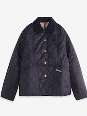 Barbour Navy Quilt Liddesdale Jacket - Image 1 of 4
