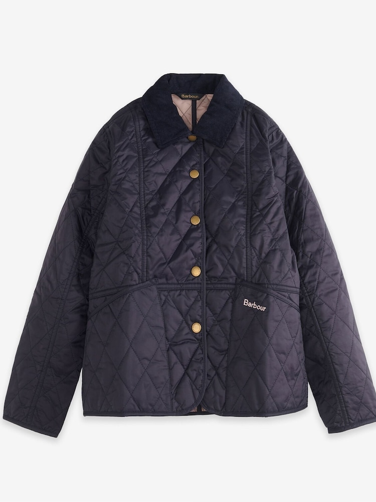 Barbour Navy Quilt Liddesdale Jacket - Image 1 of 4