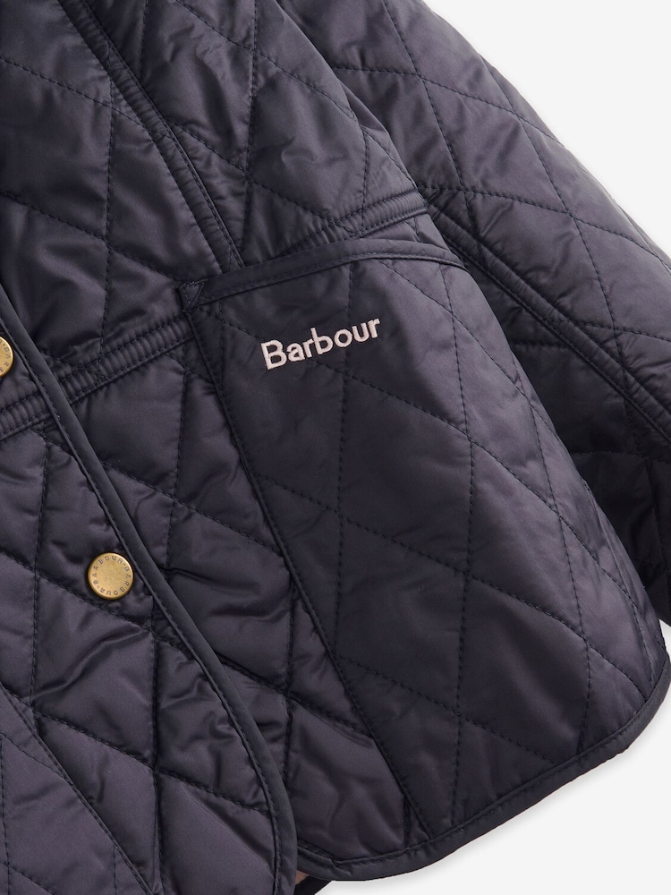 Barbour Navy Quilt Liddesdale Jacket - Image 4 of 4