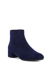 modra - elegantni nizki škornji Dune London Pippie - Slika 3 iz 6