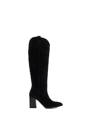 Черный - Dune London Ботинки Tavern Knee High Western - Image 4 of 7