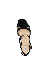 Dune London Black Manifesting Mini Platform Sandals - Image 5 of 6