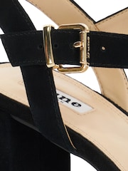 Dune London Black Manifesting Mini Platform Sandals - Image 6 of 6