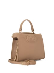 Dune London Brown Daily Medium Winged Grab Bag - Image 2 of 5