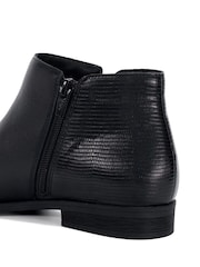 Dune London Black Standard Fit Pandias Low Heel Boots - Image 5 of 5