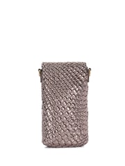 Natural - Dune London Saff Woven Phone Cross-Body Bag - Imagen 3 de 5