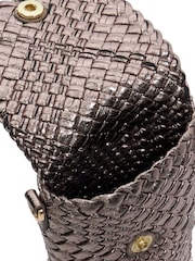 Natural - Dune London Saff Woven Phone Cross-Body Bag - Imagen 5 de 5