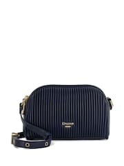 Dune London Blue Detail Pleat Cross-Body Mini Bag - Image 5 of 8