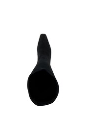 Dune London Black Slink Angle Mid Heel Knee High Boots - Image 5 of 6