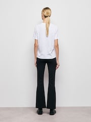 The Kooples White Logo Graphic 100% Cotton T-Shirt - Image 2 of 7