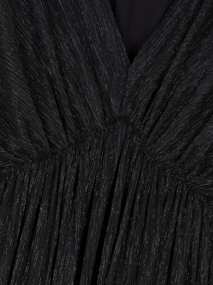 The Kooples Black Sheer Lace Midi Dress - Image 7 of 7 The Kooples Black Sheer Lace Midi Dress - Image 7 of 7