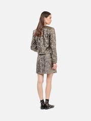 The Kooples Gold Crop Jacket - Image 2 of 5