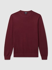 Reiss Wessex Merinovilla Pyöreä kaula-aukko Neulepusero - Kuva 2 / 6