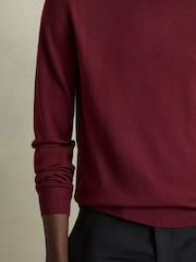 Reiss Wessex Merinovilla Pyöreä kaula-aukko Neulepusero - Kuva 3 / 6