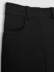 Reiss Black Myrtle Twill Culotte Trousers - Image 5 of 6