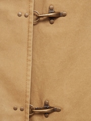 Mango Cream Camel Barn 100% Cotton Jacket - Image 7 of 7
