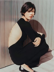 Mango Black Kitten-Heeled Shoes - Image 2 of 4