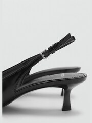 Mango Black Kitten-Heeled Shoes - Image 4 of 4