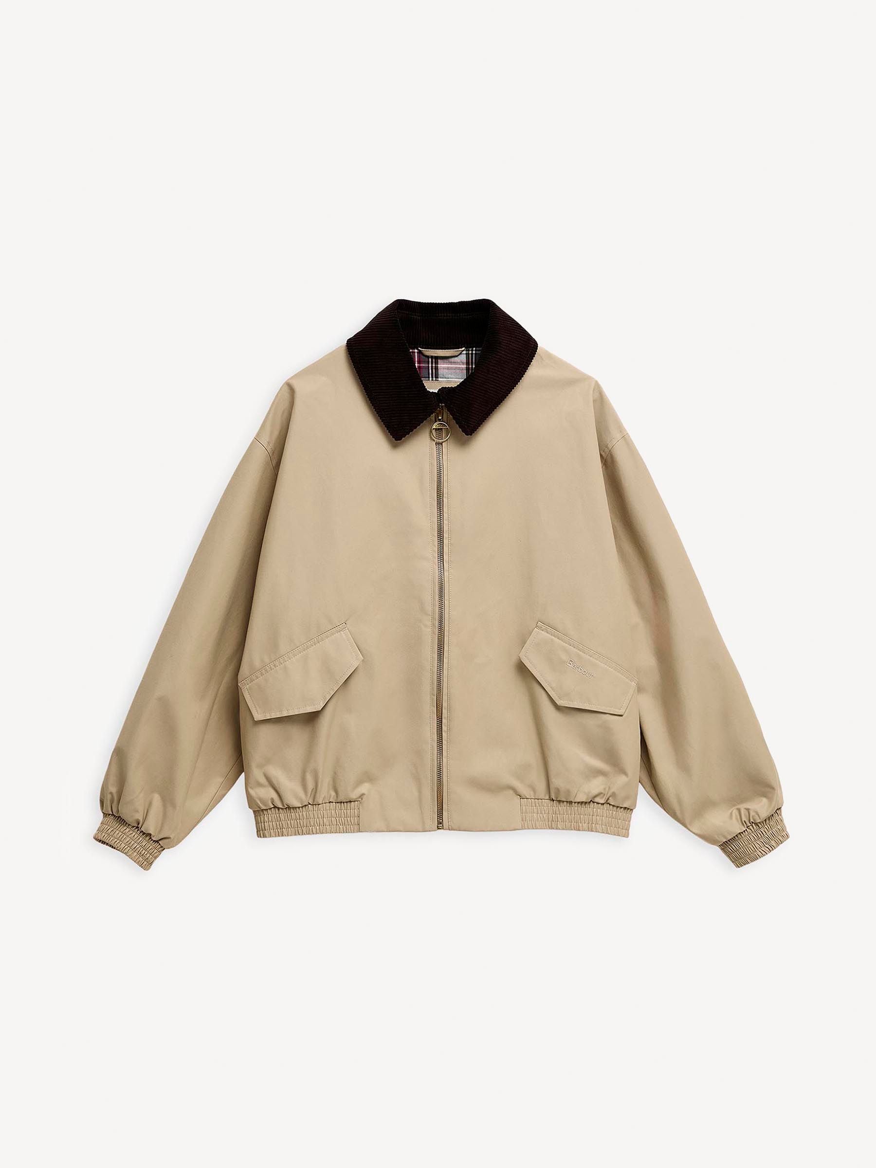 Barbour® x Alexa Chung Sand Anna Showerproof Jacket | Seasons