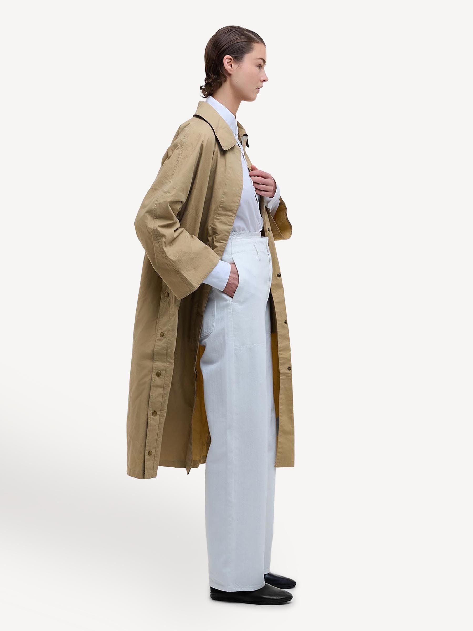 Barbour x Alexa Chung Beige Lizzy Showerproof Jacket | Seasons