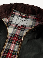 Barbour x Alexa Chung Sage Loren Wax Jacket - Image 10 of 10
