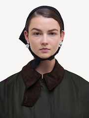 Barbour x Alexa Chung Sage Loren Wax Jacket - Image 4 of 10