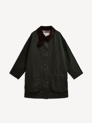 Barbour x Alexa Chung Sage Loren Wax Jacket - Image 9 of 10
