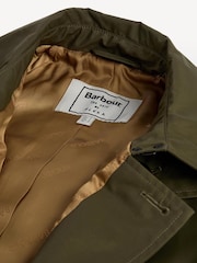 Barbour® x Alexa Chung Highland Olive Harley Showerproof Jacket - Image 10 of 10