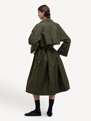 Barbour® x Alexa Chung Highland Olive Harley Showerproof Jacket - Image 2 of 10