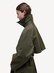 Barbour® x Alexa Chung Highland Olive Harley Showerproof Jacket - Image 5 of 10