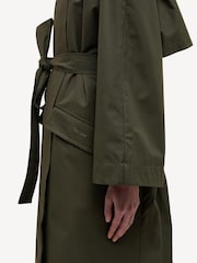 Barbour® x Alexa Chung Highland Olive Harley Showerproof Jacket - Image 8 of 10