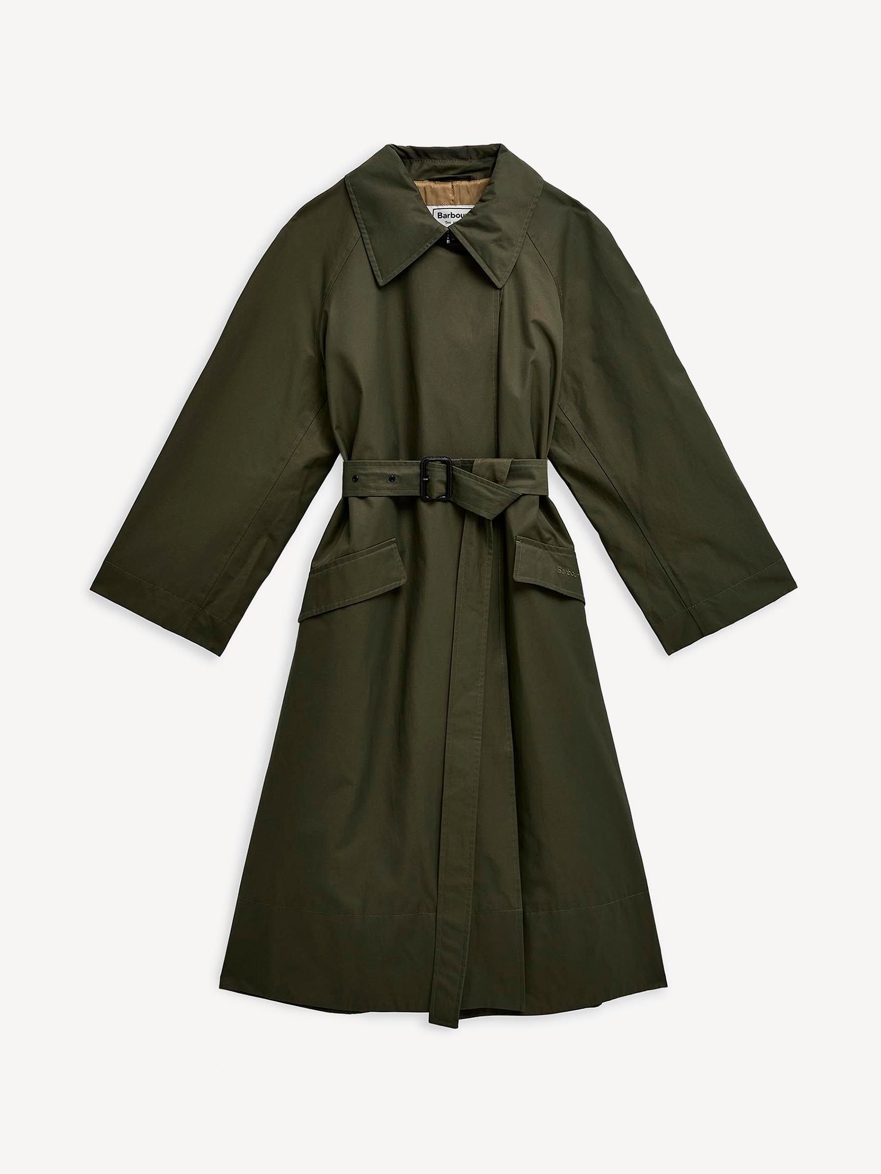 Barbour® x Alexa Chung Highland Olive Harley Showerproof Jacket