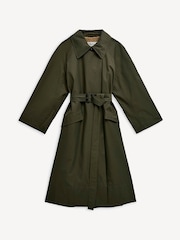 Barbour® x Alexa Chung Highland Olive Harley Showerproof Jacket - Image 9 of 10
