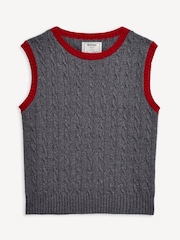 Barbour® x Alexa Chung Black Sammie Knitted Cardigan - Image 7 of 7