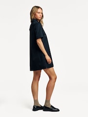 Barbour® Black Re-Engineered Ettie Mini Dress - Image 2 of 5