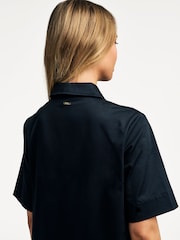 Barbour® Black Re-Engineered Ettie Mini Dress - Image 4 of 5