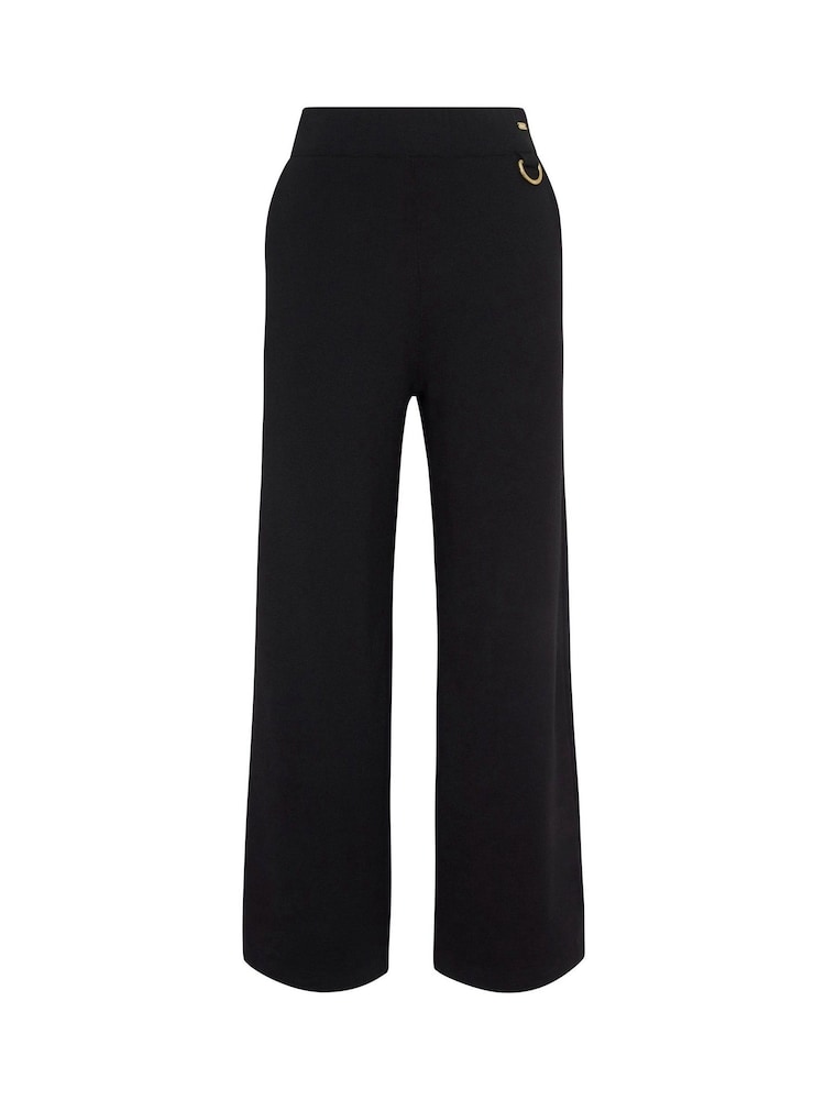 Barbour® Black Re-Engineered Anise Knitted Trousers - Image 5 of 5