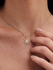 Inicio Gold Plated Celestial Opal Necklace - Gift Pouch - Image 3 of 3