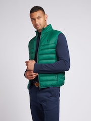 U.S. Polo Assn. Mens Panelled Quilted Gilet - Image 1 of 9