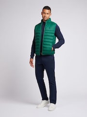 U.S. Polo Assn. Mens Panelled Quilted Gilet - Image 3 of 9
