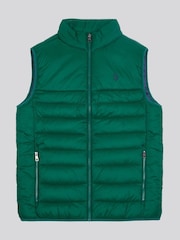 U.S. Polo Assn. Mens Panelled Quilted Gilet - Image 5 of 9