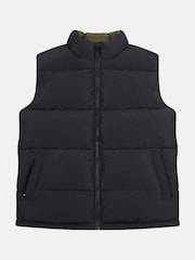 U.S. Polo Assn Black U.S. Polo Assn. Mens Wide Baffle Gilet - Image 1 of 6