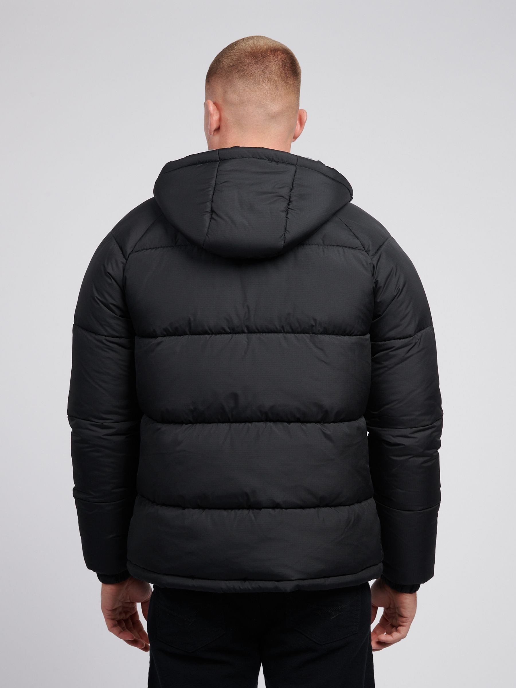 Black puffer jacket polo new arrivals